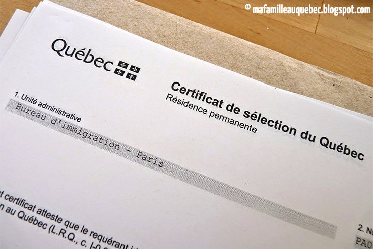 residence usa visa aller Canada canada RP  au Québec  avec